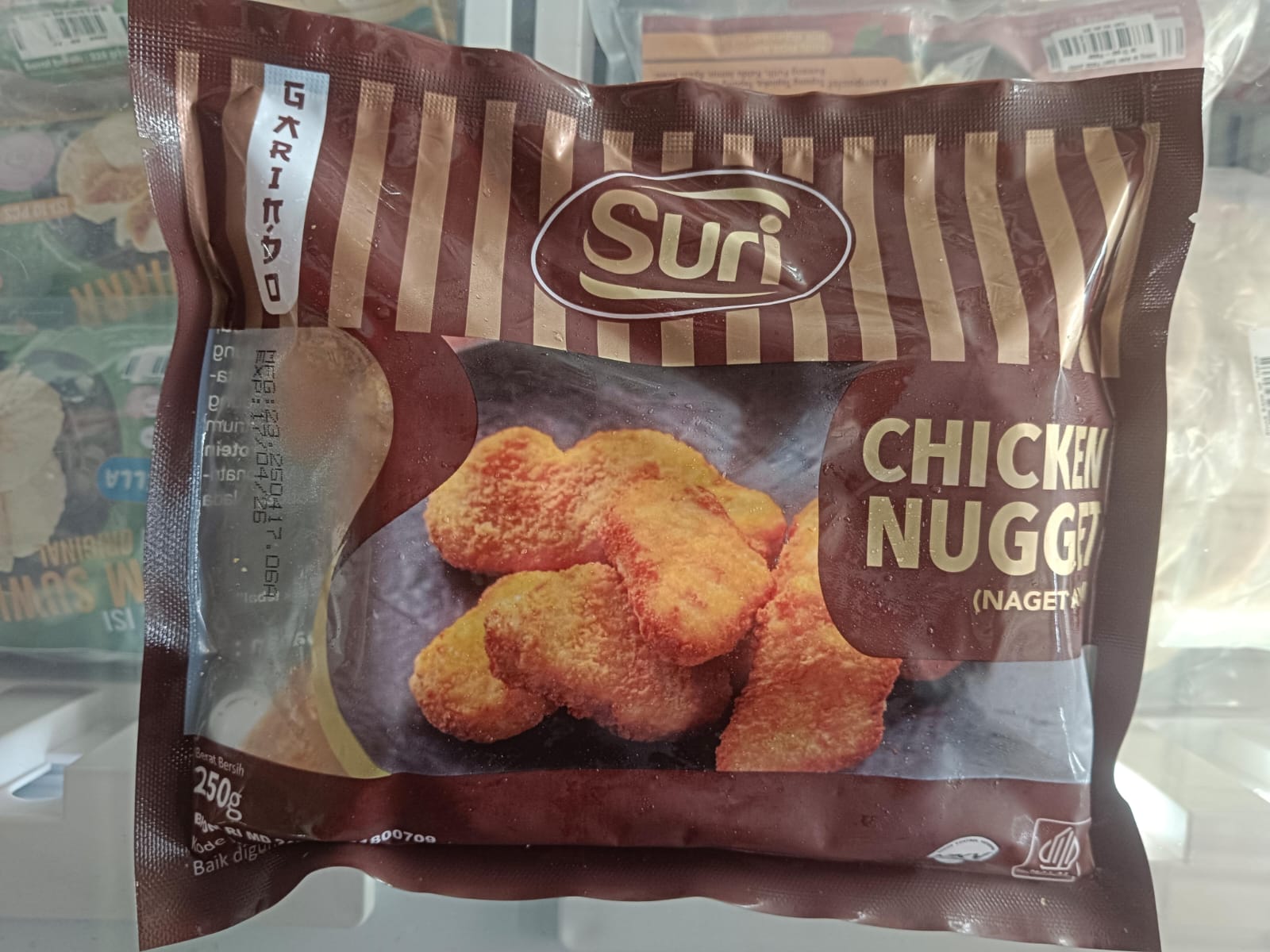 Suri Chicken Nugget 250 Gram Nugget Ayam