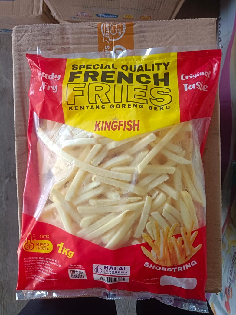 Kingfish Kentang Goreng Shoestring 1 Kg French Fries