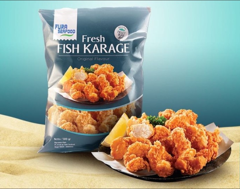 Fura Fresh Fish Karage 500 Gram Olahan Ikan