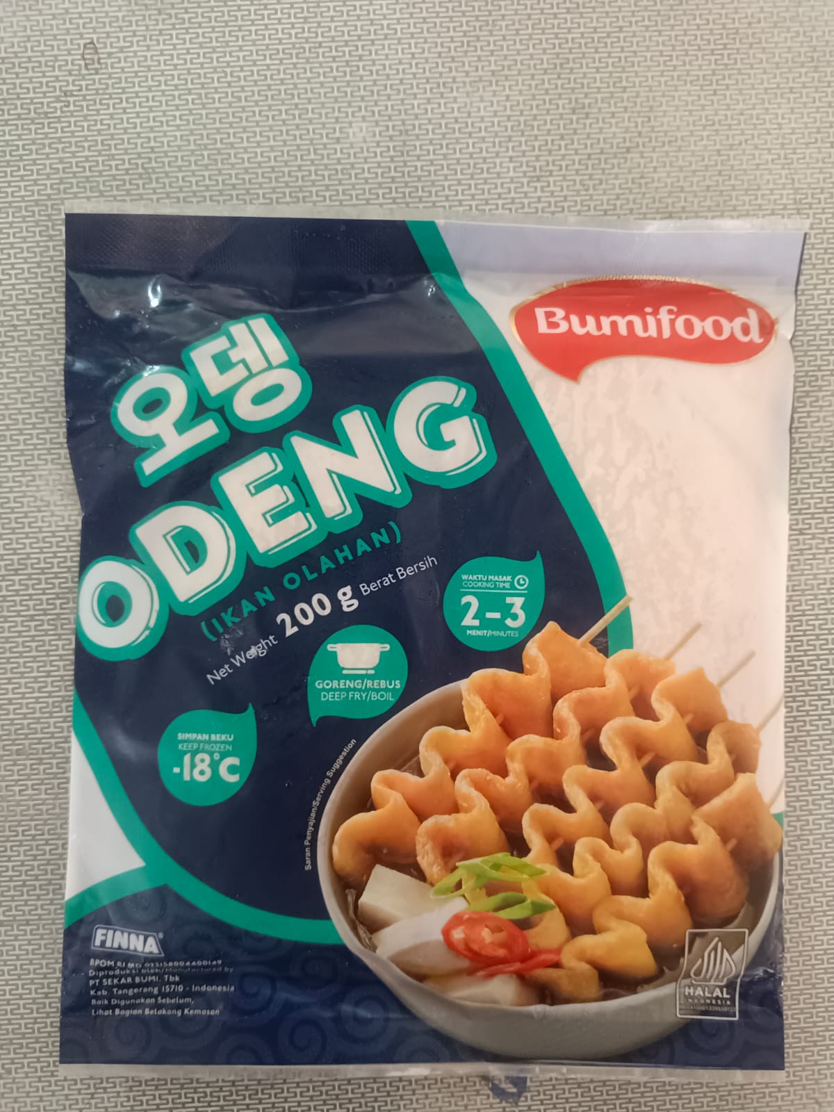 Bumifood Odeng 200 Gram Olahan Ikan
