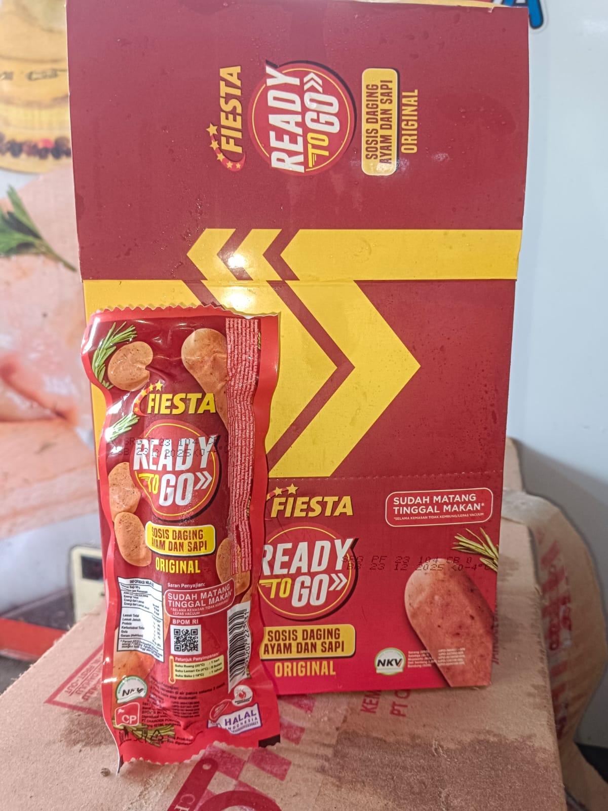 Fiesta Sosis Ayam Original 60 Gr Ready To Go