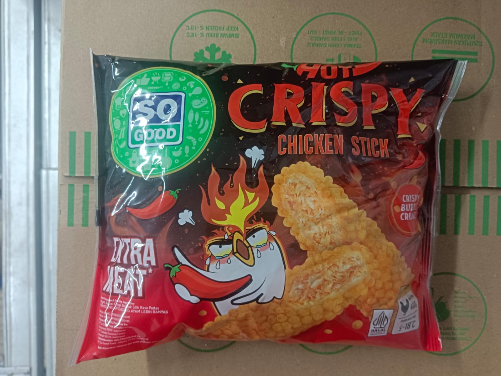 So Good Hot Crispy Chicken Stick 400 Gram