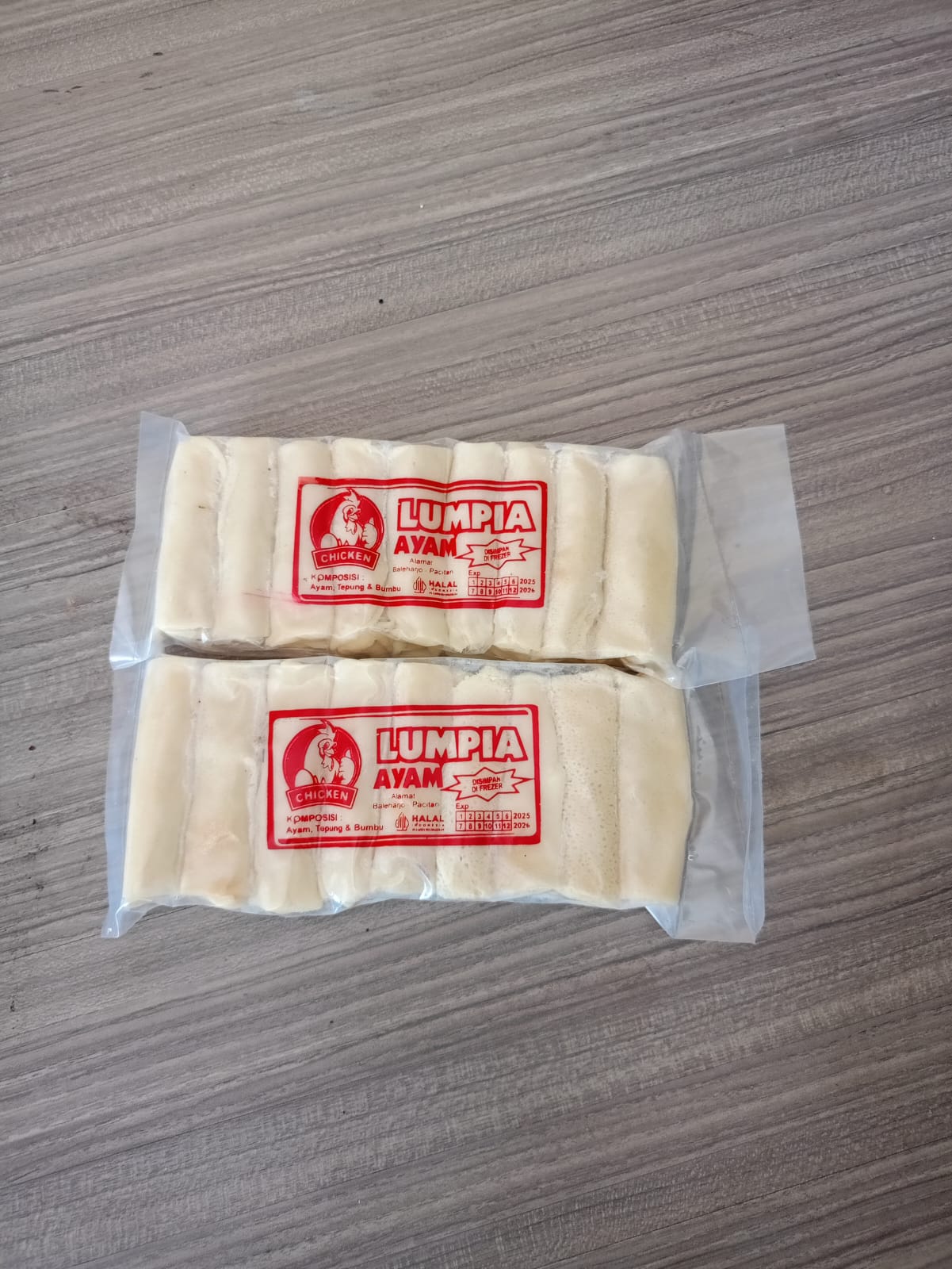 Lumpia Ayam Pacitan Frozen Isi 9 Pcs