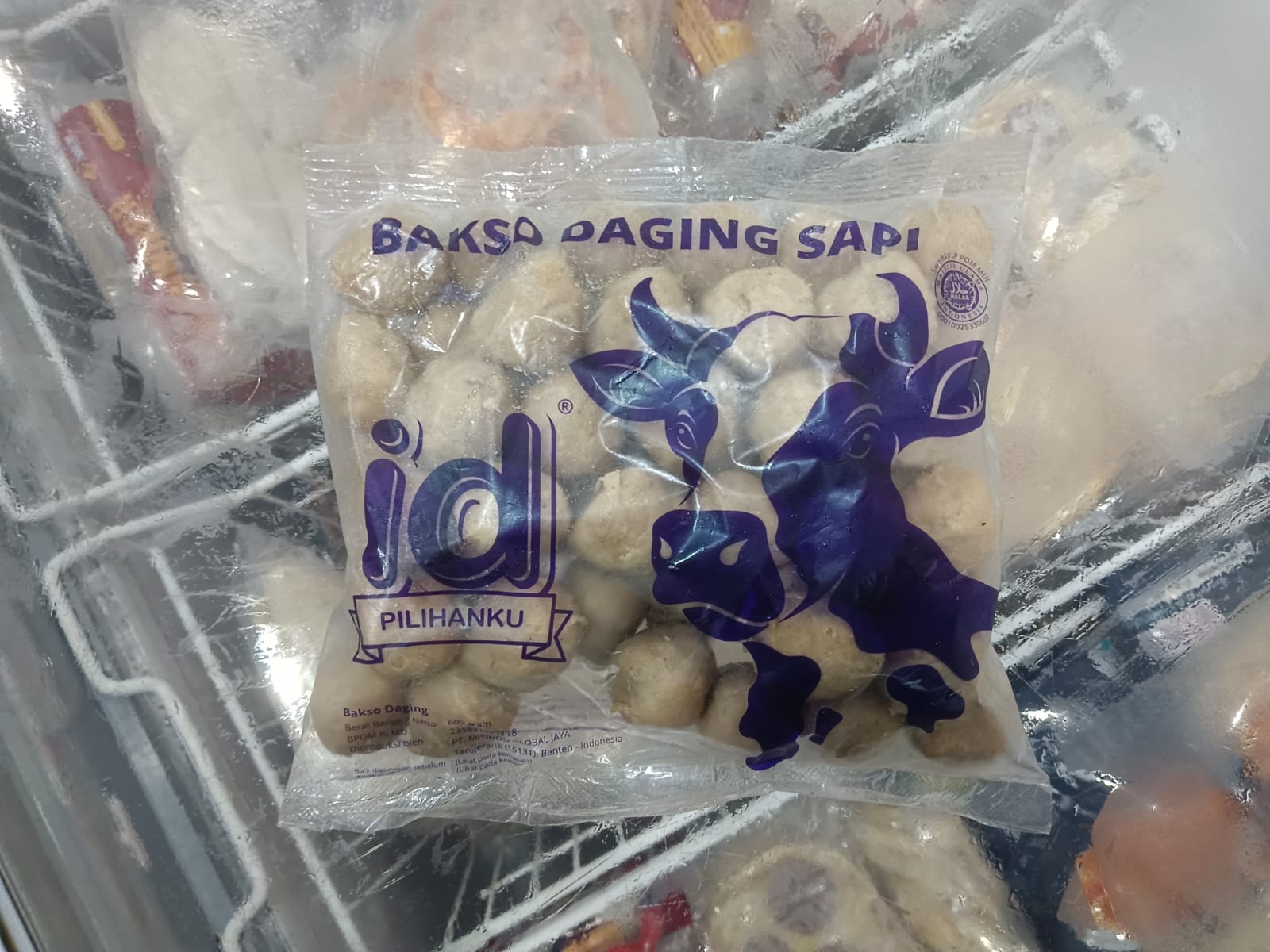 Essem ID Pilihanku Bakso Urat Daging Sapi 600 Gram