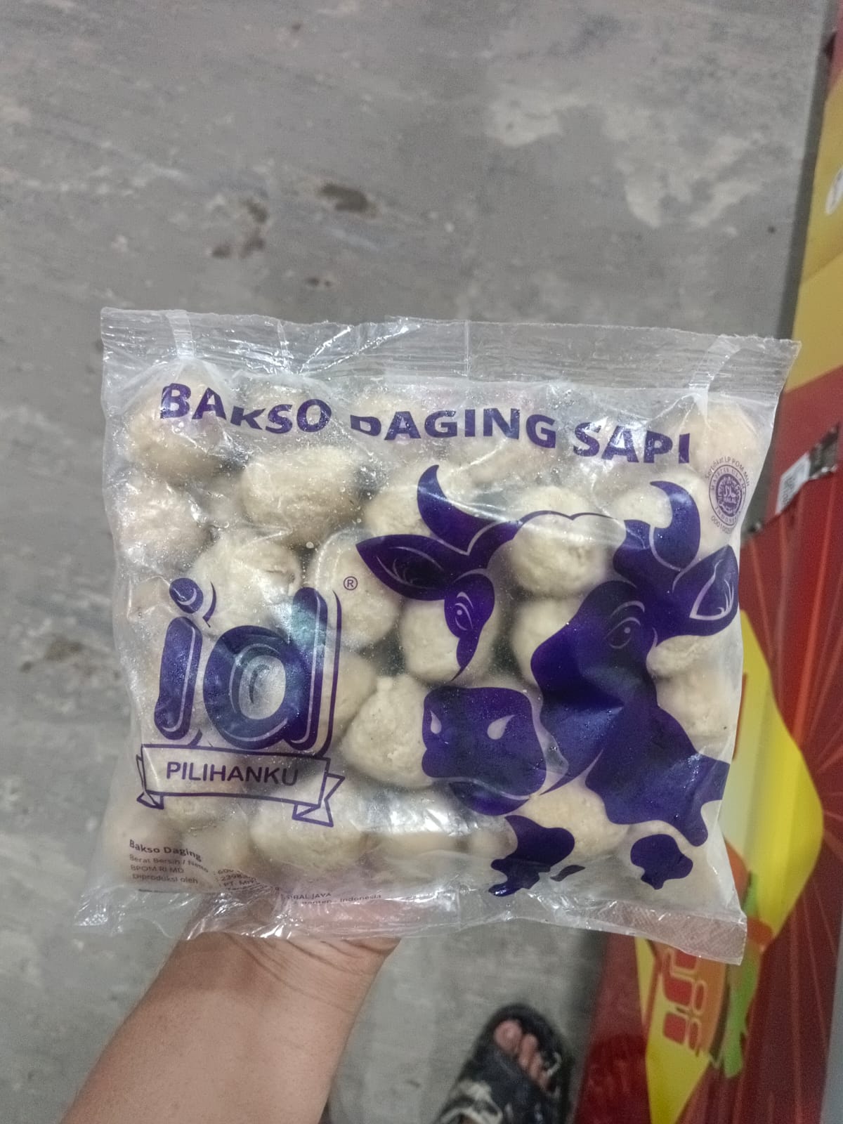 Essem ID Pilihanku Bakso Urat Daging Sapi 600 Gram