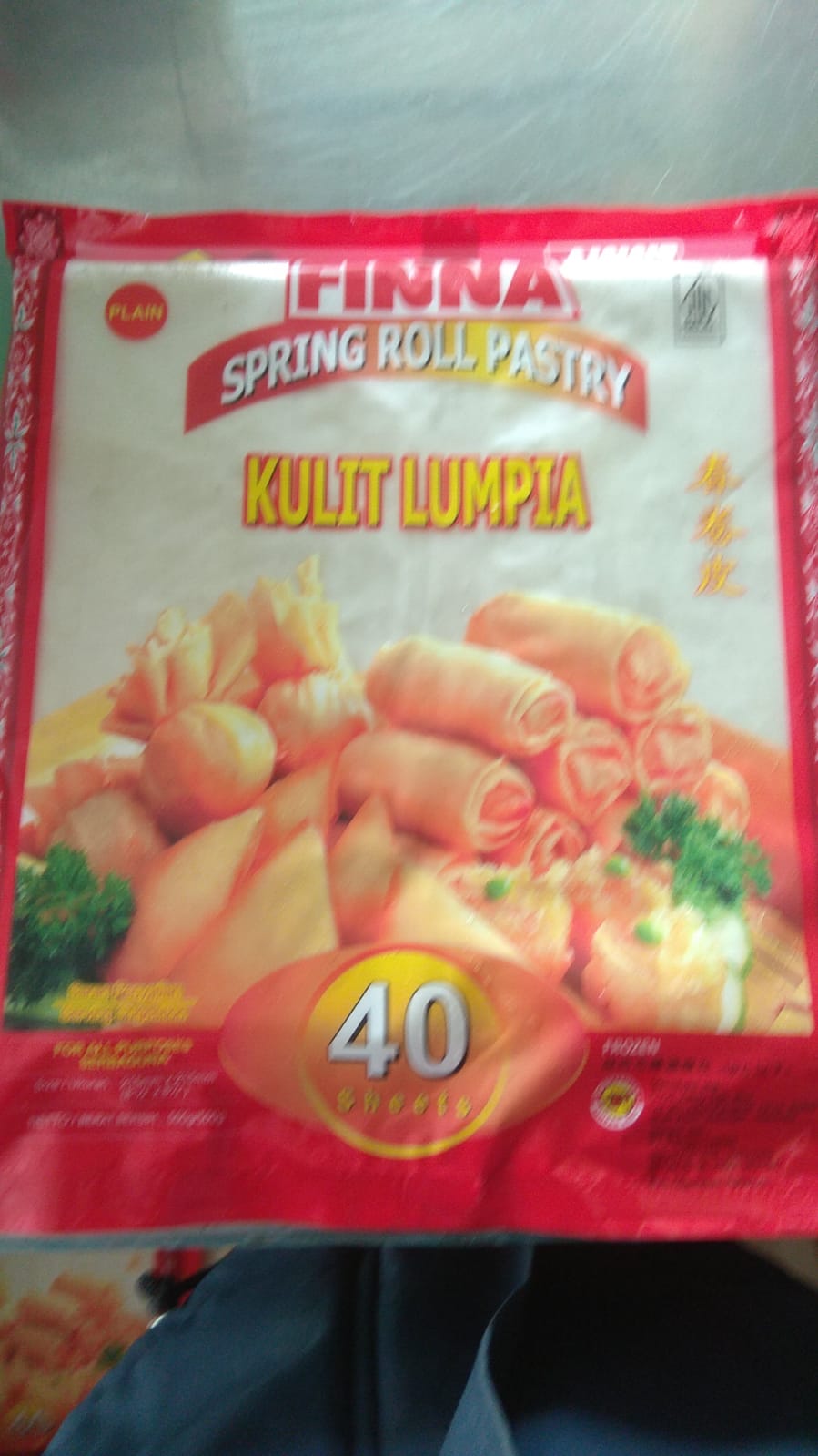 Finna Kulit Lumpia Besar Isi 40 Pcs Spring Roll Pastry
