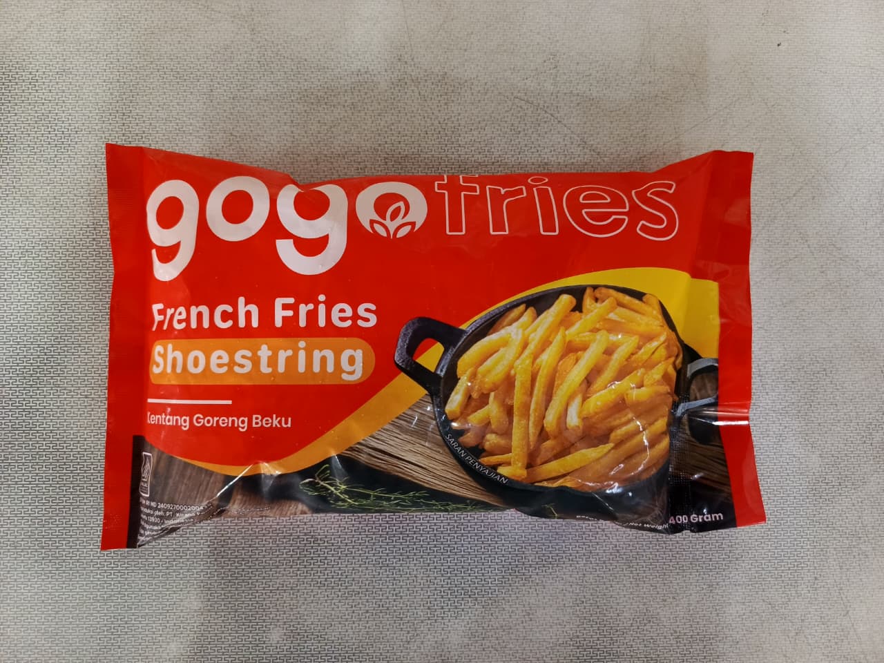GOGO Kentang Shoestring Cut 400 Gram Kentang Goreng