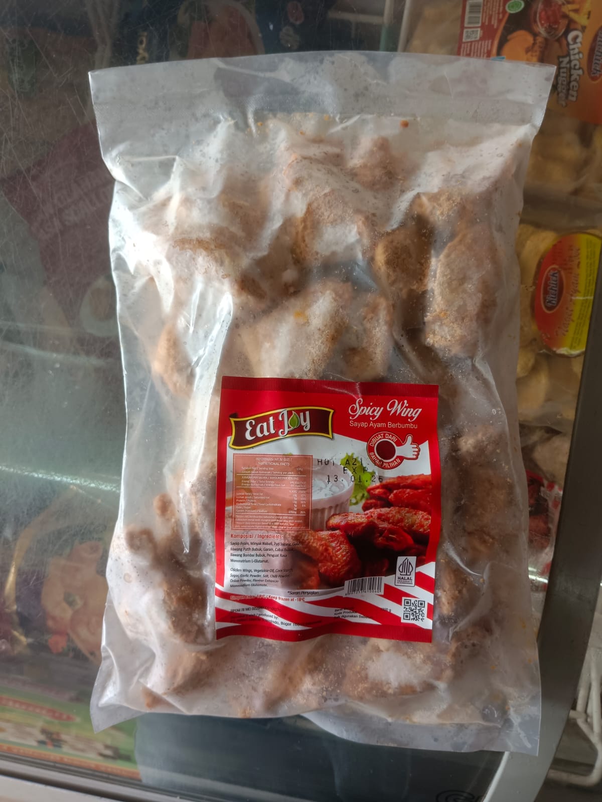 Eat Joy Chicken Spicy Wing Hot 1000 Gram