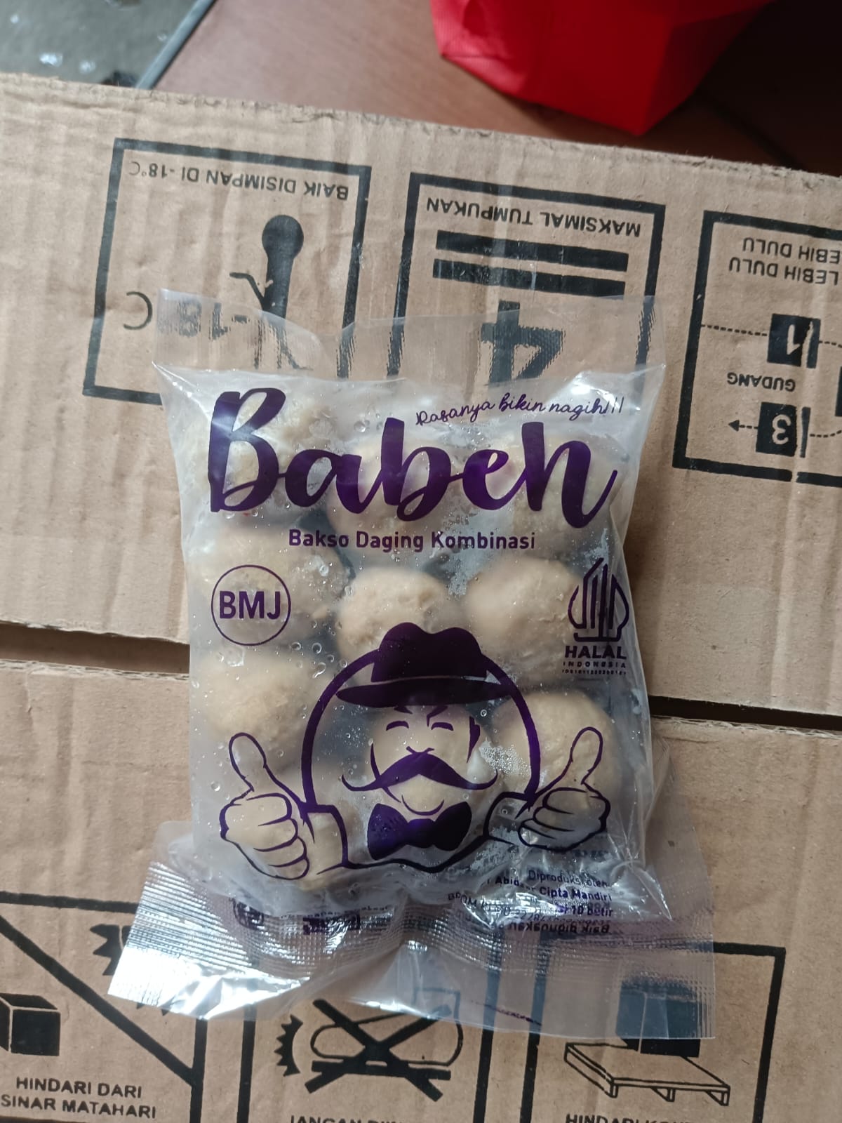 Babeh Bakso Sapi & Ayam BMJ Isi 10 Pcs