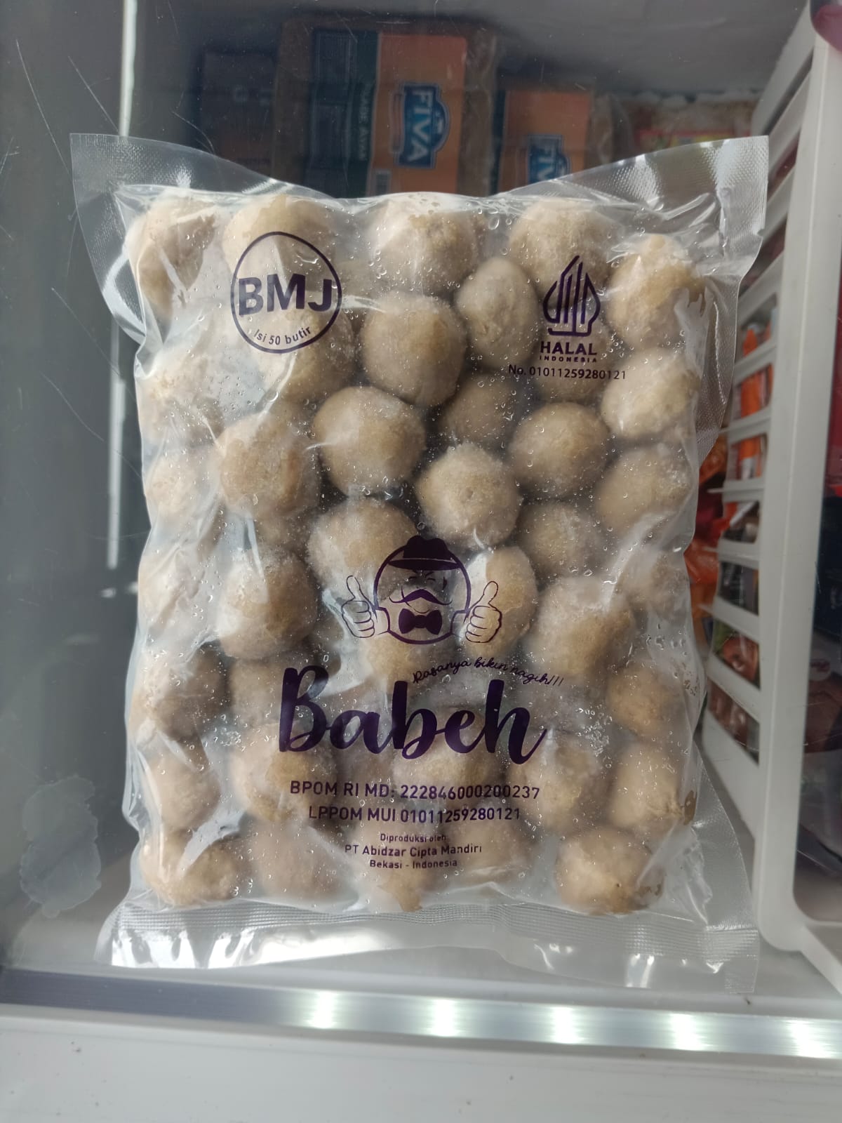 Babeh Bakso Sapi & Ayam BMJ Isi 50 Pcs