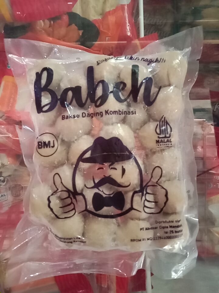 Babeh Bakso Sapi & Ayam BMJ Isi 25 Pcs