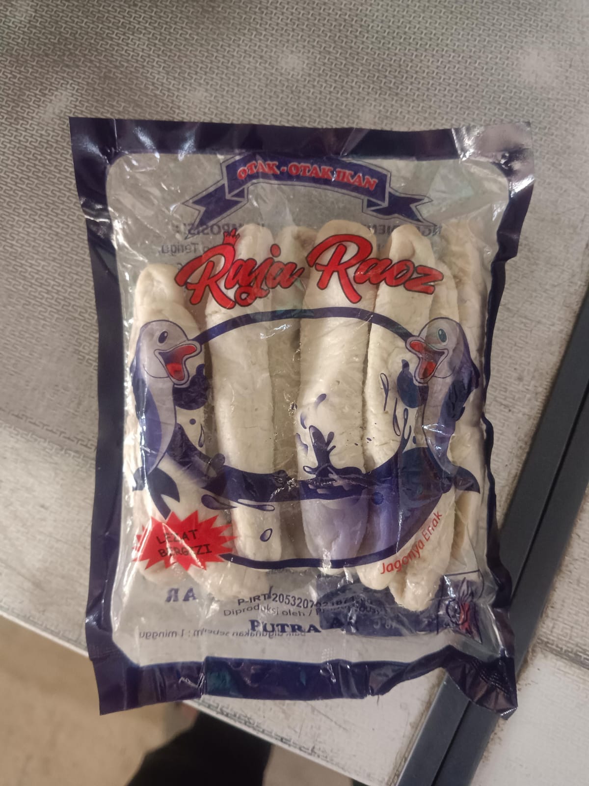 Raja Raoz Otak Otak Ikan Isi 10 Pcs Frozen Food