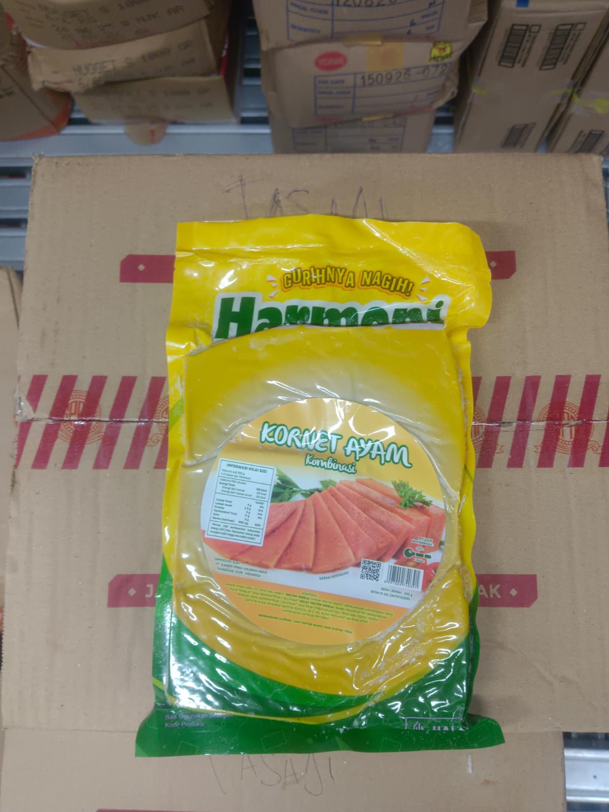 Harmoni Kornet Ayam 400 Gram Frozen Food