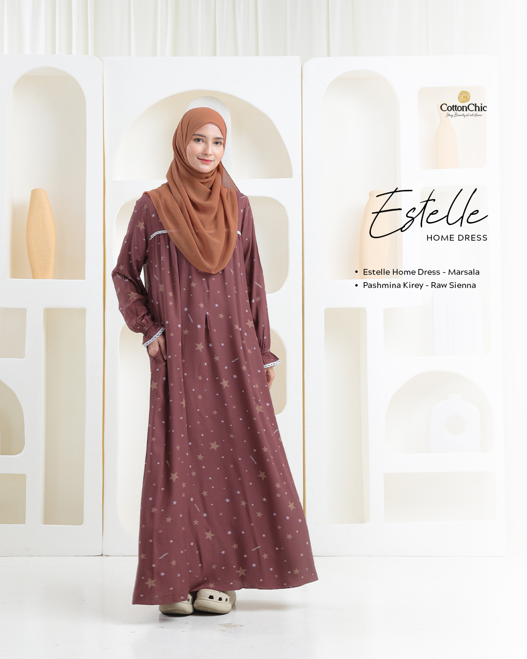 Yasmeera - HOMEDRESS ESTELLE DEWASA