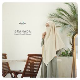 Elmina Hijab - Granada Instant French Khimar
