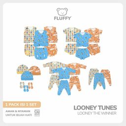 FLUFFY Paket Neci Looney The Winner (27 Pcs) PNBN LOONEY NEWBORN