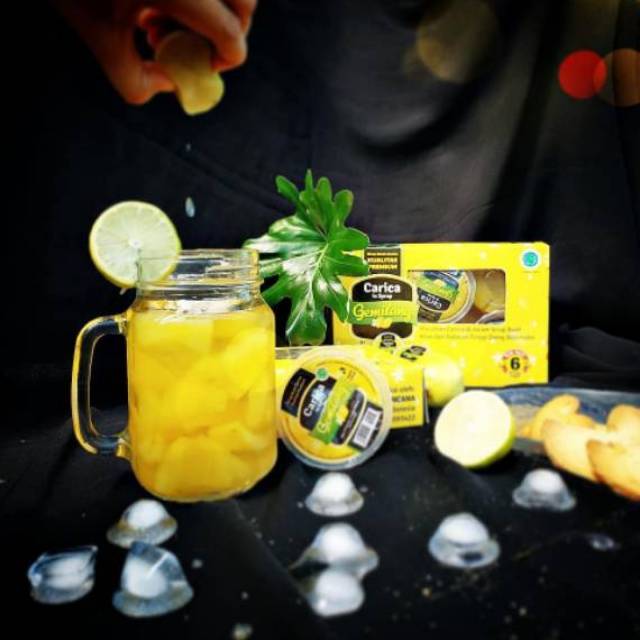 Sirup Buah Carica Botol Kaca 350 Gram