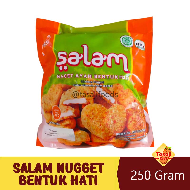 Salam Chicken Nugget Bentuk Hati 250 Gram