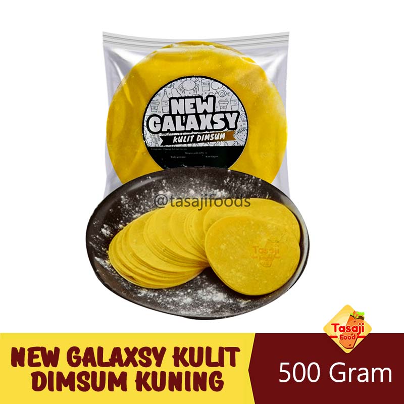 New Galaxsy Kulit Dimsum Kuning  9 Cm 500 Gram