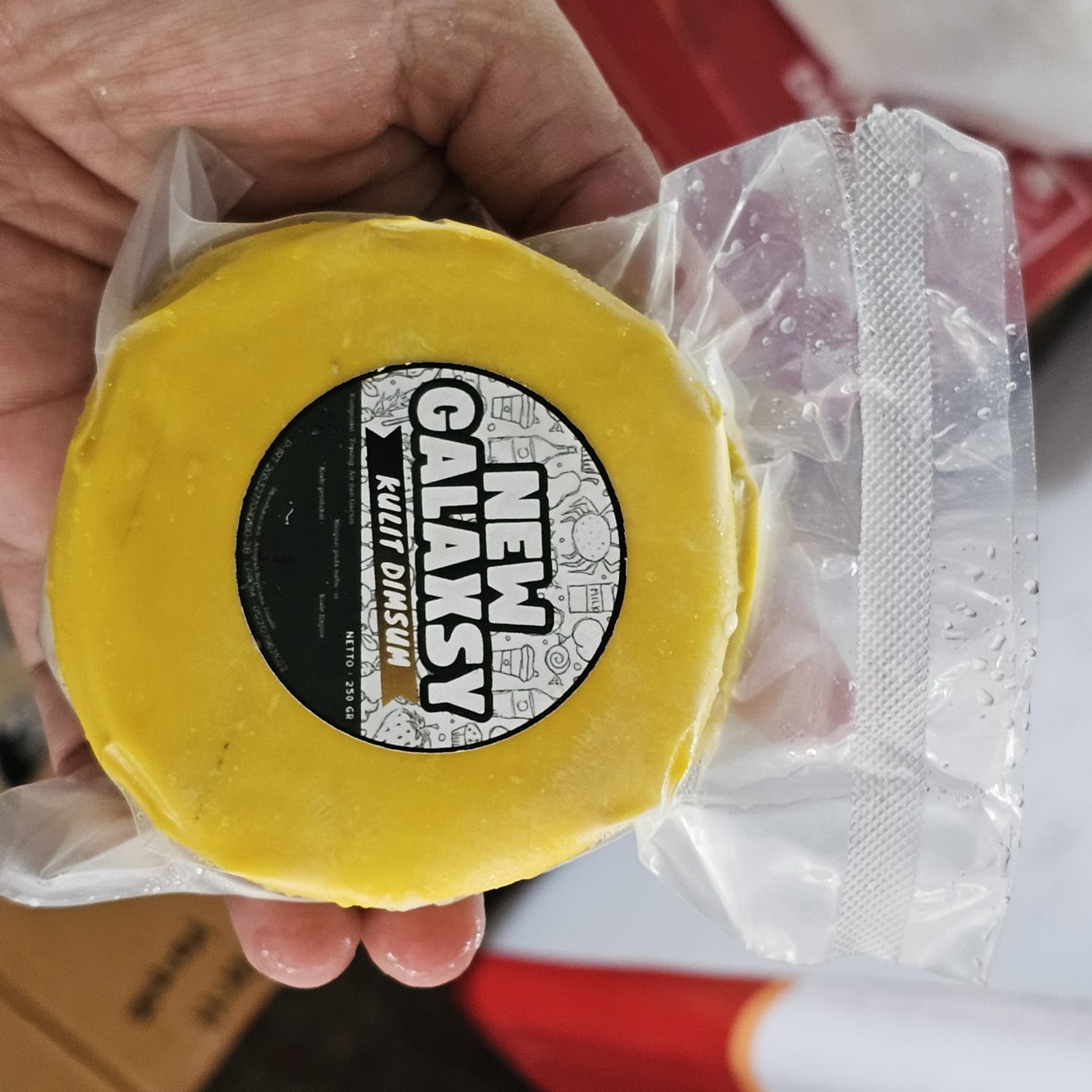 New Galaxsy Kulit Dimsum Kuning  9 Cm 500 Gram