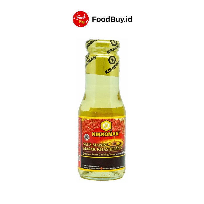 Kikkoman Japanese Sweet Cooking Sauce 250 ml Mirin HALAL Jepang