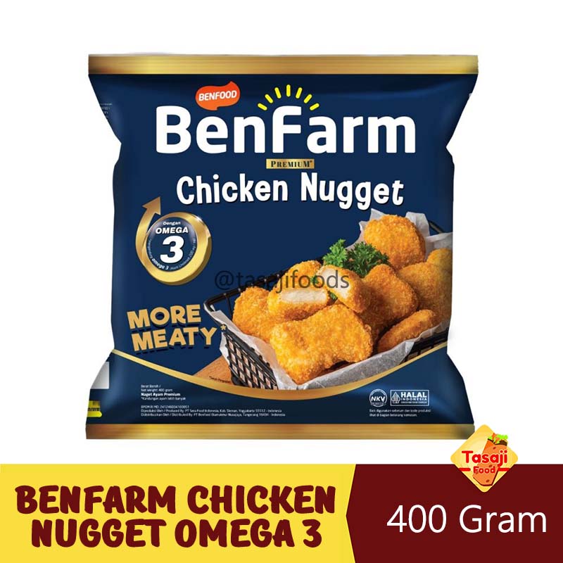 Benfarm Chicken Nugget Premium Omega 3 400 Gram