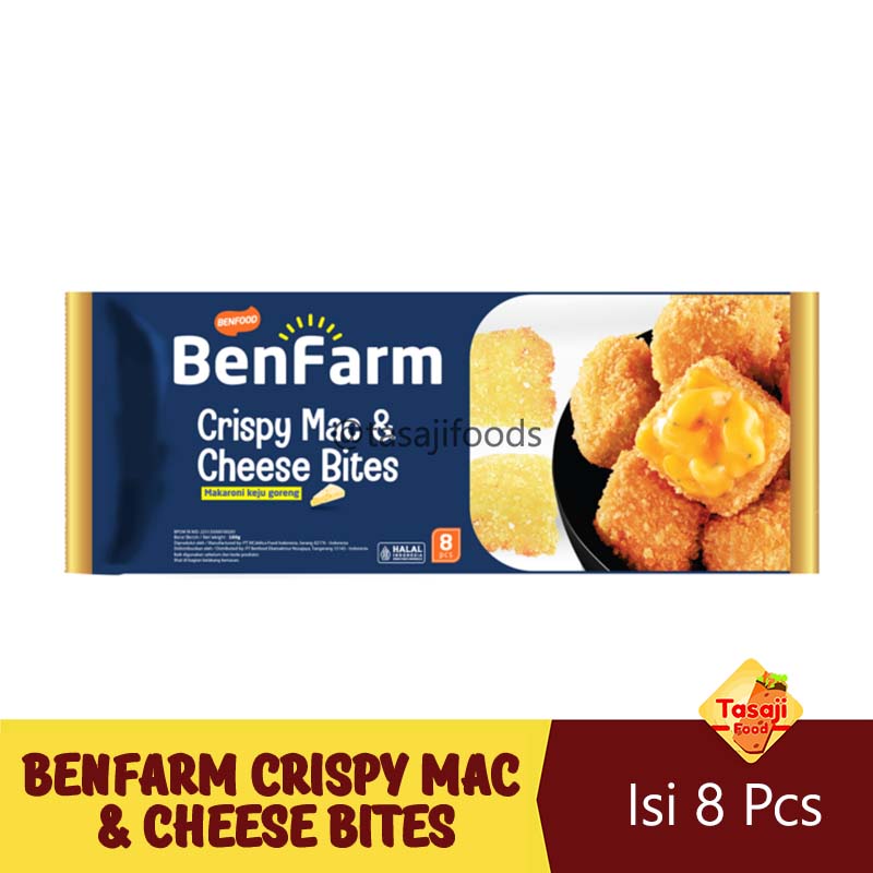 Benfarm Crispy Mac & Cheese Bites Isi 8 Pcs