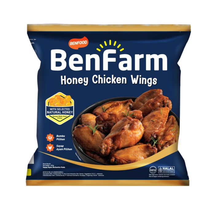 Benfarm Honey Chicken Wings 400 Gram