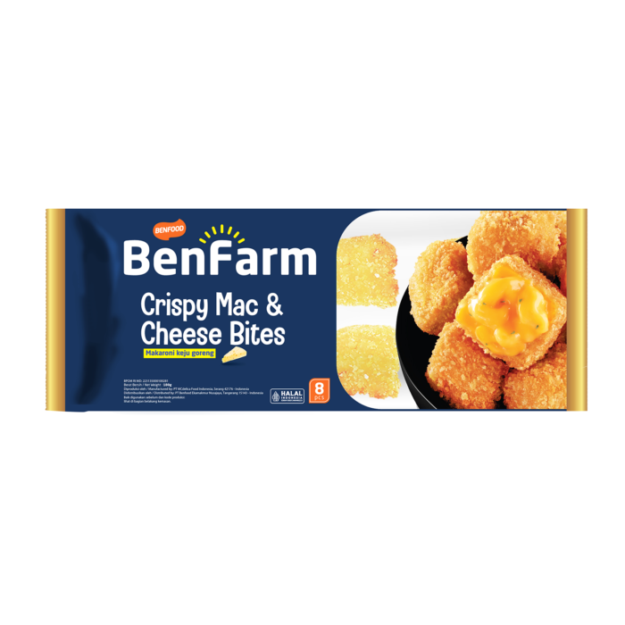 Benfarm Crispy Mac & Cheese Bites Isi 8 Pcs