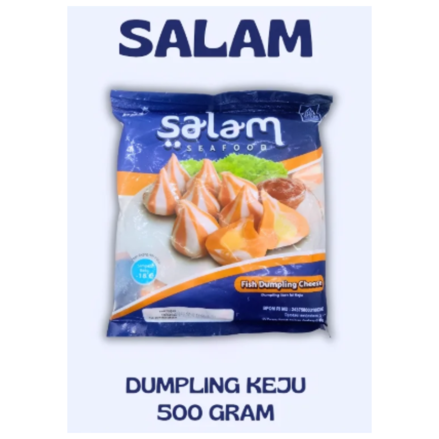 Salam Seafood Dumpling Keju 500 Gram