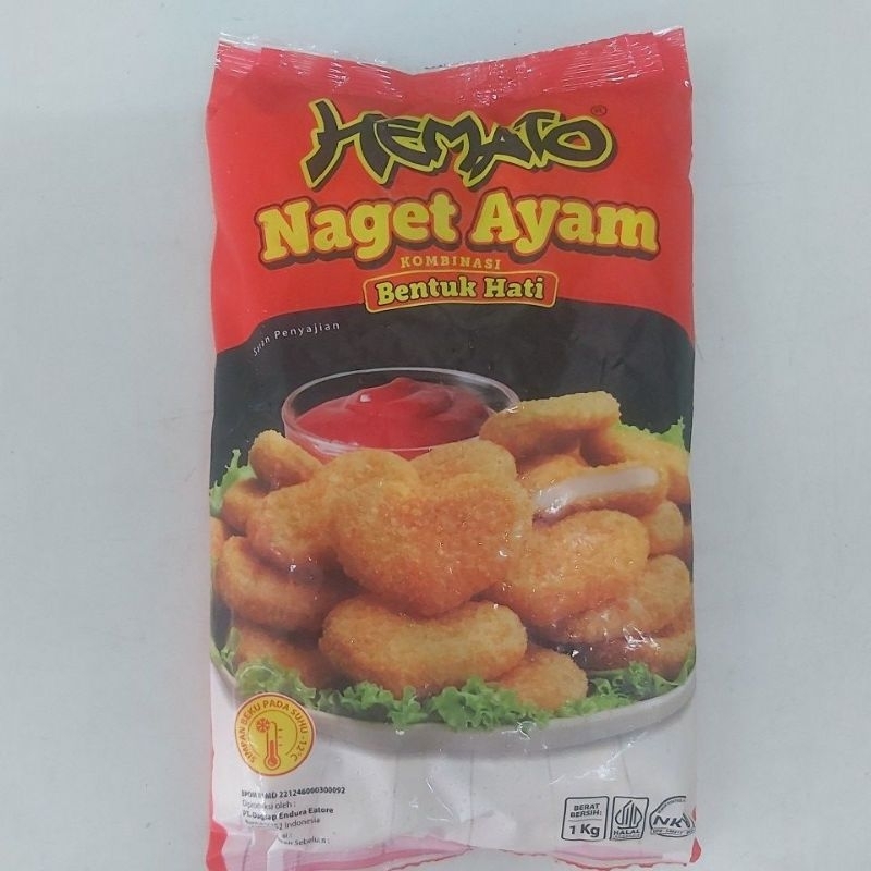 Hemato Chicken Nugget Bentuk Hati 1 Kg