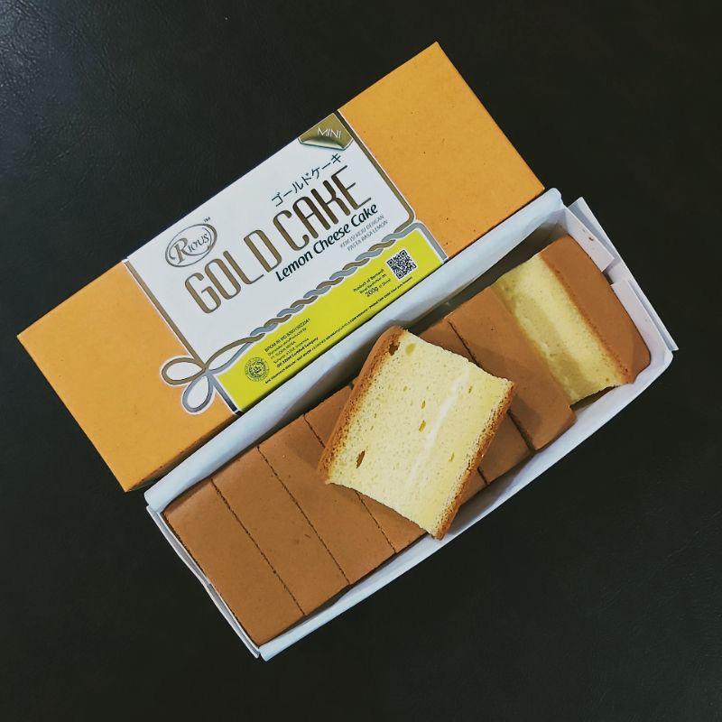 Rious Gold Cake Lemon Cheese Cake 200 Gram