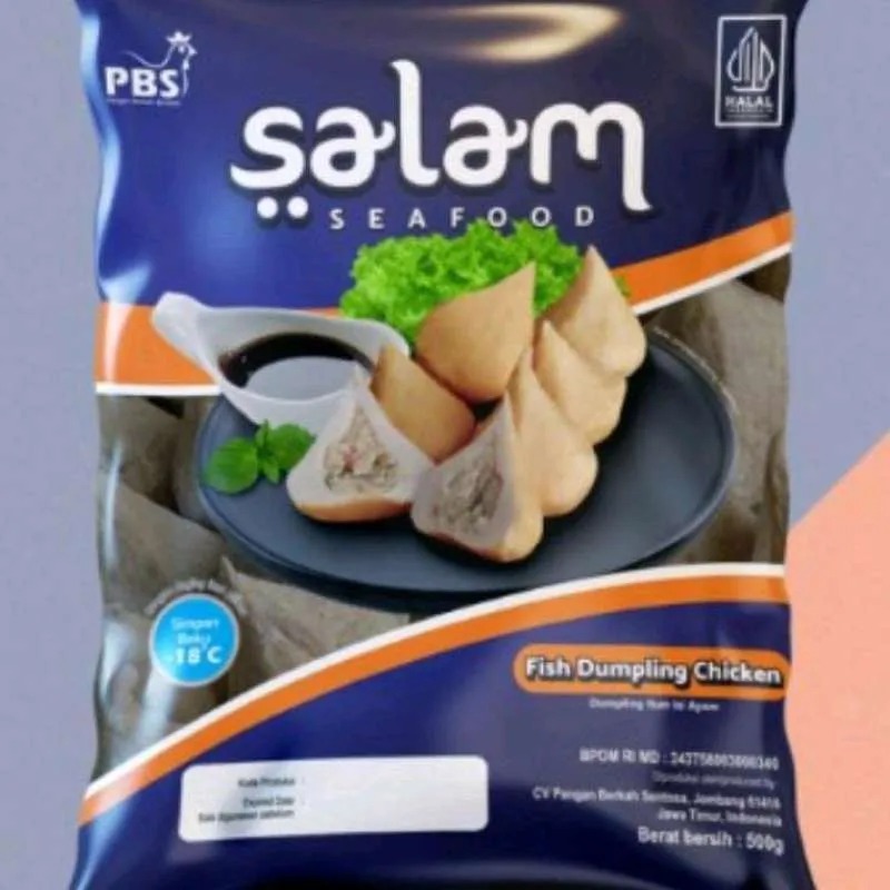 Salam Seafood Dumpling Ayam 500 Gram