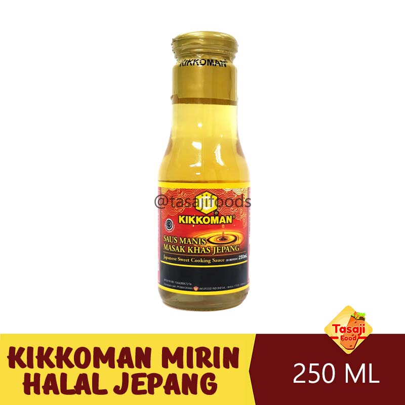 Kikkoman Japanese Sweet Cooking Sauce 250 ml Mirin HALAL Jepang