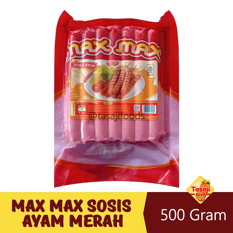 Max Max Sosis Ayam Merah 500 Gram