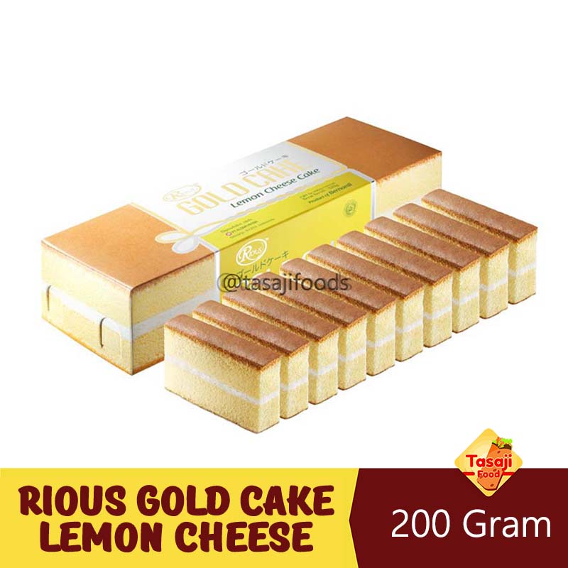 Rious Gold Cake Lemon Cheese Cake 200 Gram
