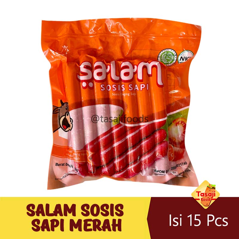 Salam Sosis Sapi Merah 500 Gram Beef Sausage