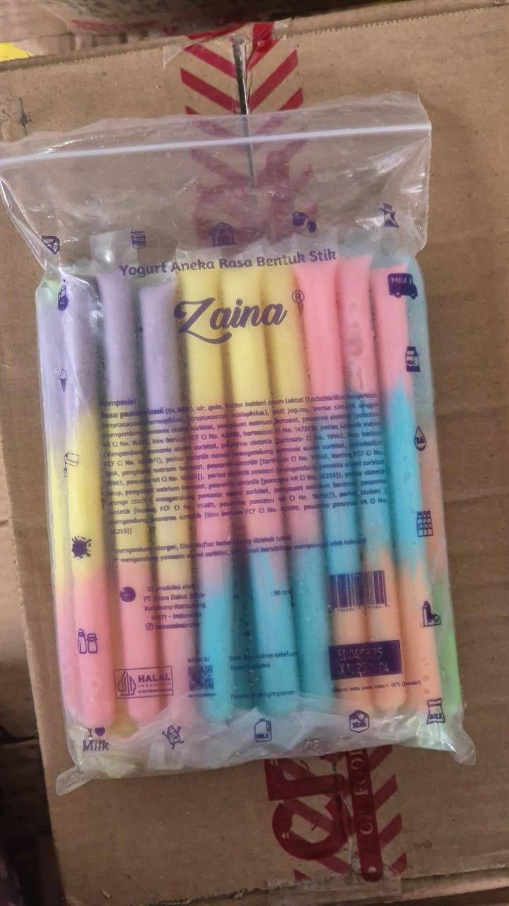 Zaina Es Yogurt Stick Isi 30 Pcs Home Made