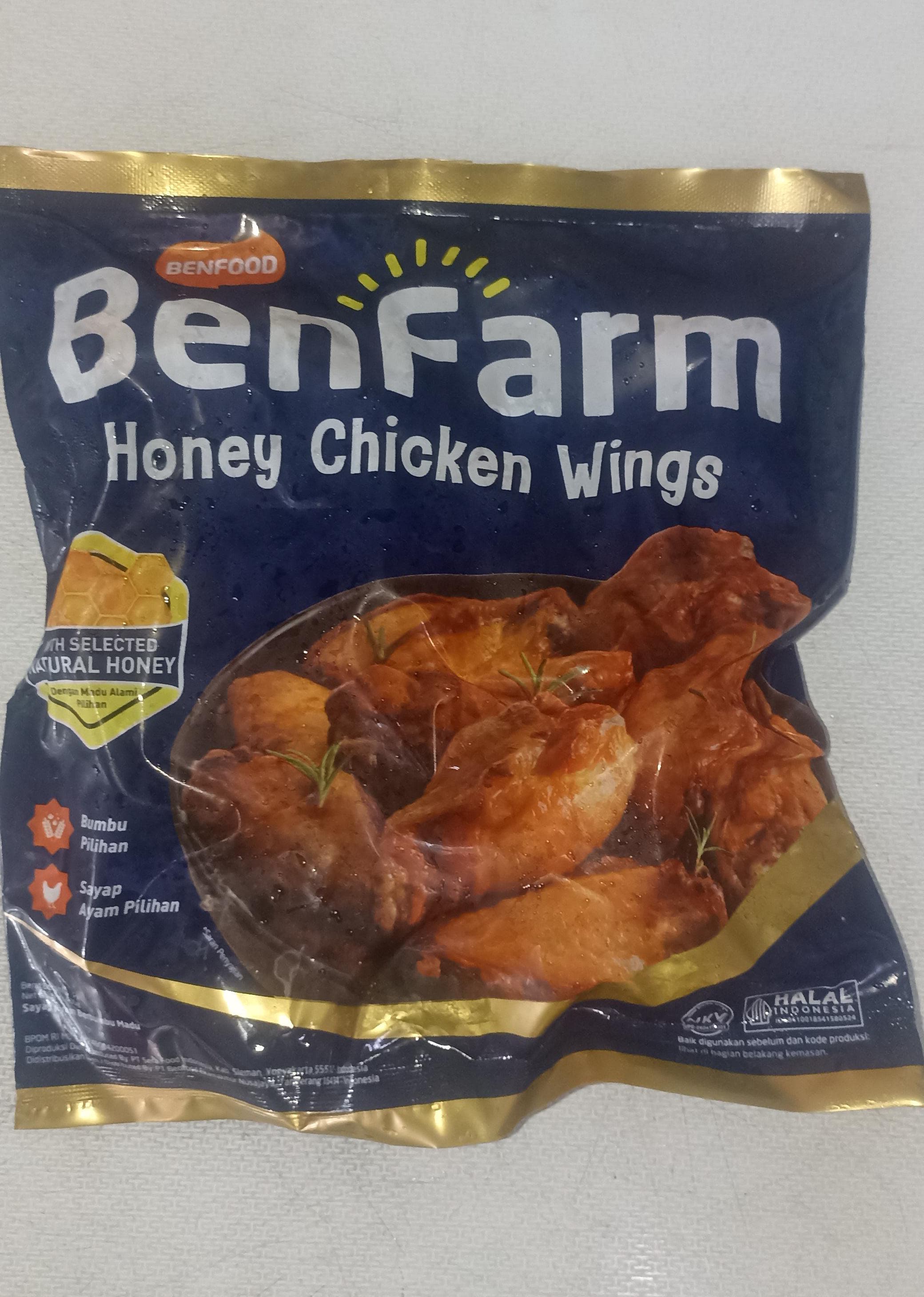 Benfarm Honey Chicken Wings 400 Gram