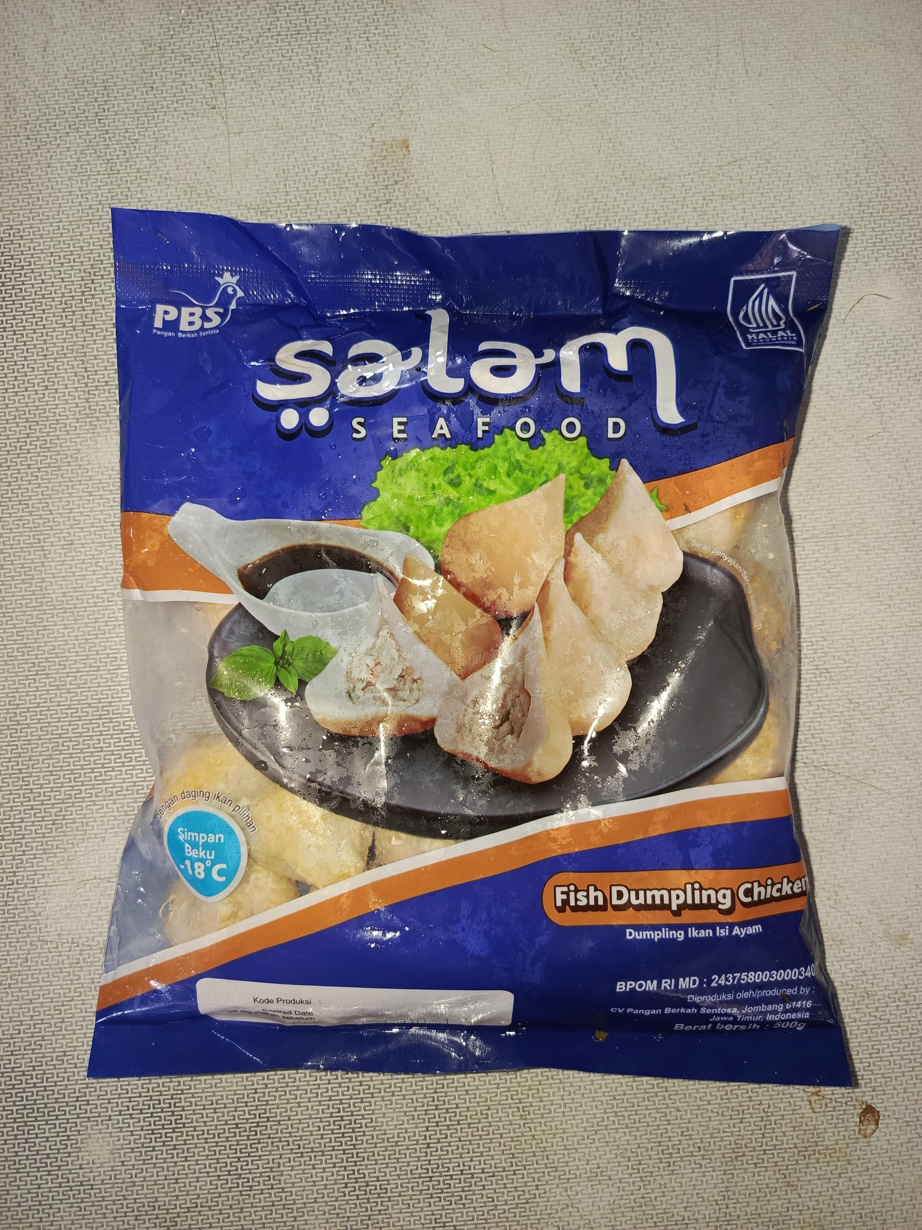 Salam Seafood Dumpling Ayam 500 Gram