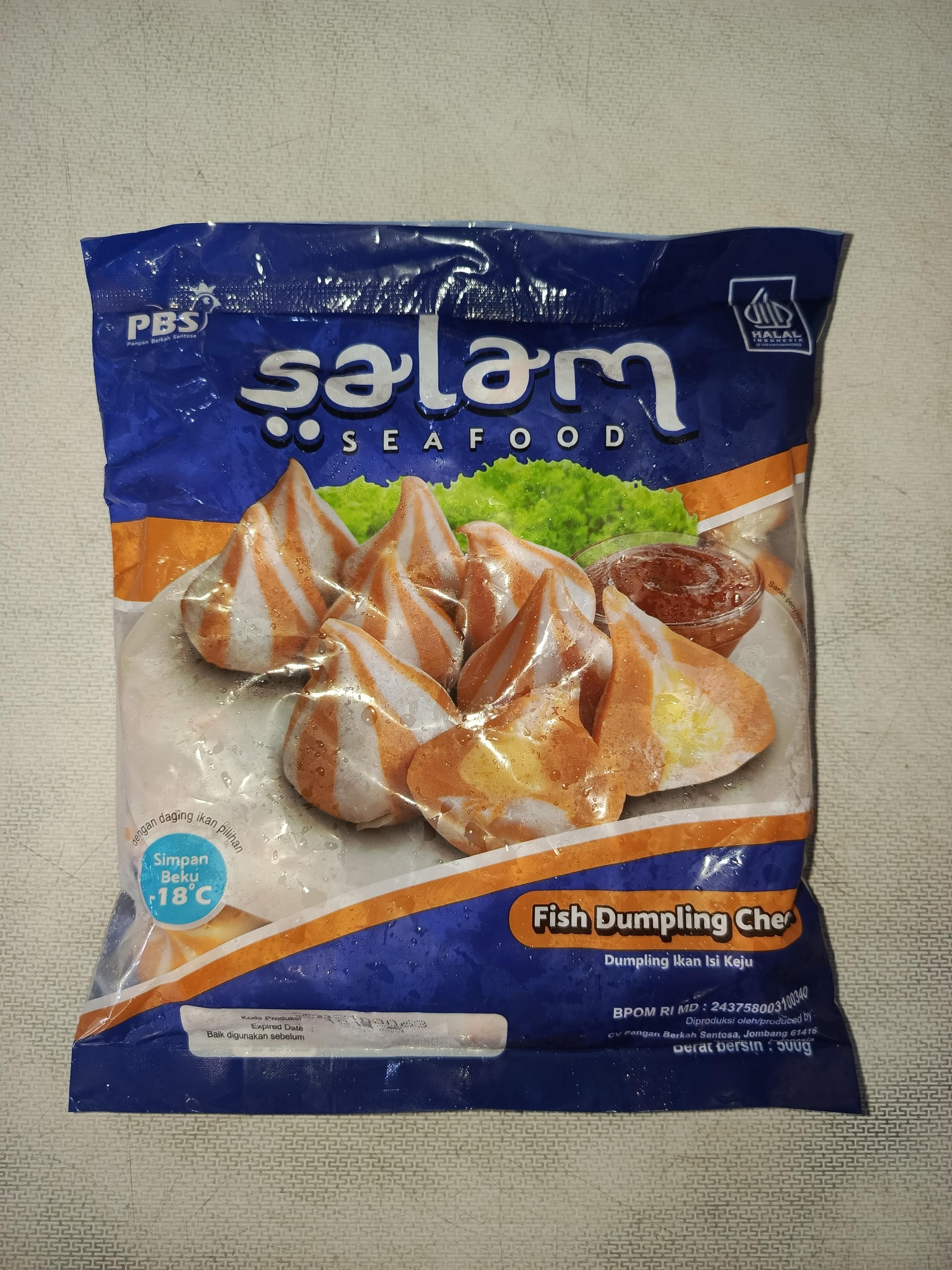 Salam Seafood Dumpling Keju 500 Gram