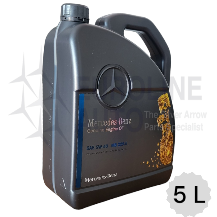 Oli Mesin Mercedes Benz Original 5W-40 MB.229.5  5 Liter / Gln