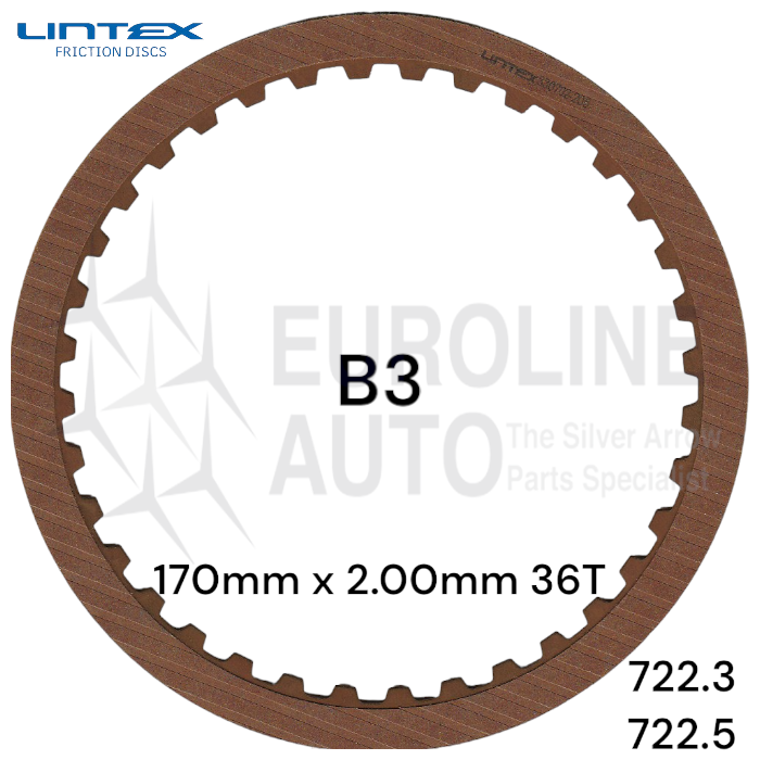 KAMPAS KOPLING TRANSMISI MATIC MERCEDES 722.3 "LINTEX"