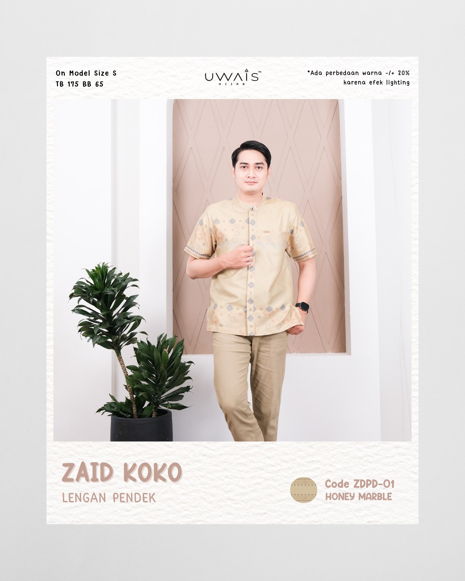 Uwais - ZAID KOKO DAD (LENGAN PENDEK) thumb 2