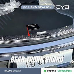 BYD Sealion 7 - Rear Trunk Guard [Outer Stainlees Steel Silver]