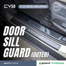 BYD Dolphin - Door Sill Guard [Outer Carbon]