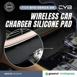 Denza D9 - Wireless Charger Silicone Pad [Hitam]
