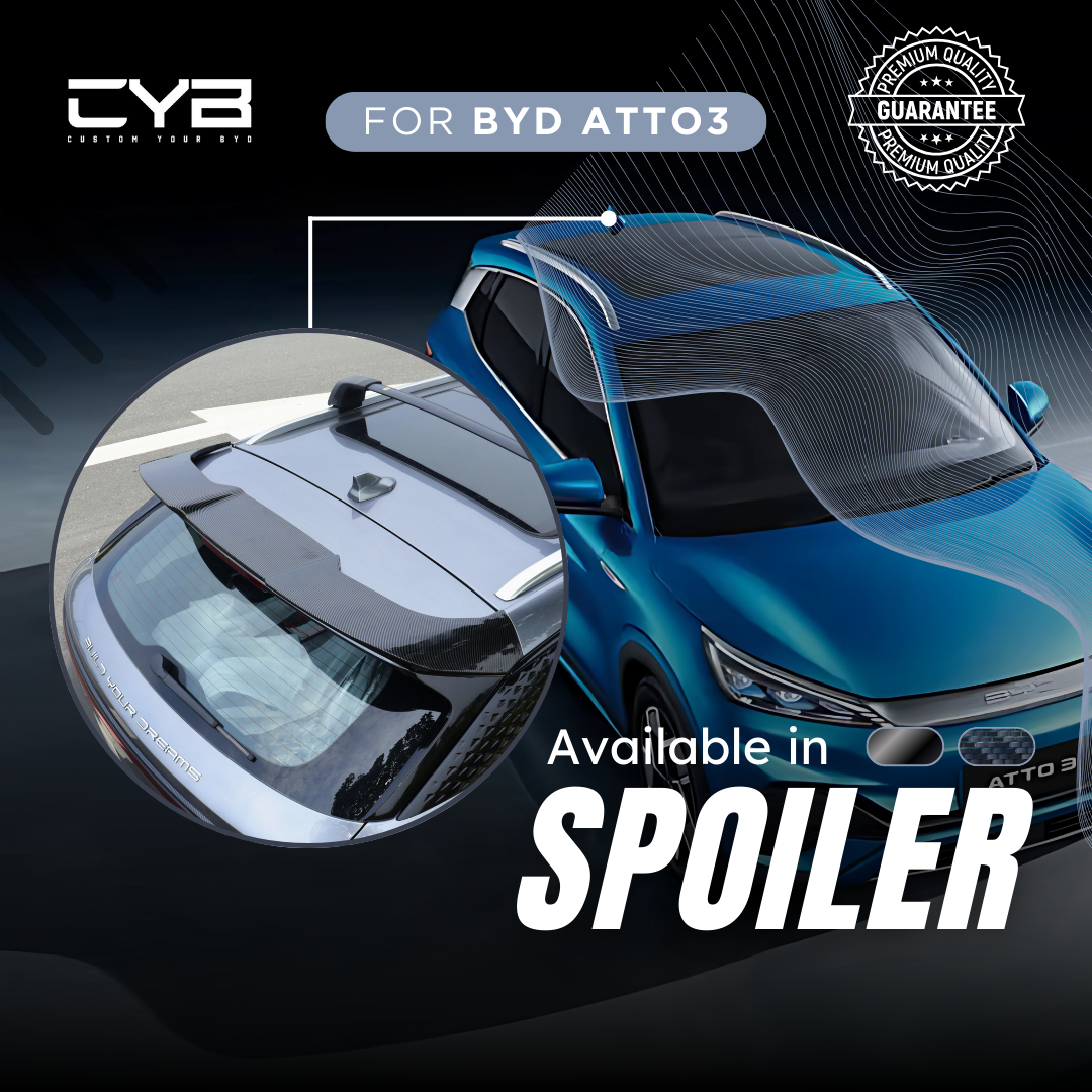 BYD Atto3 - Spoiler [Hitam] 4