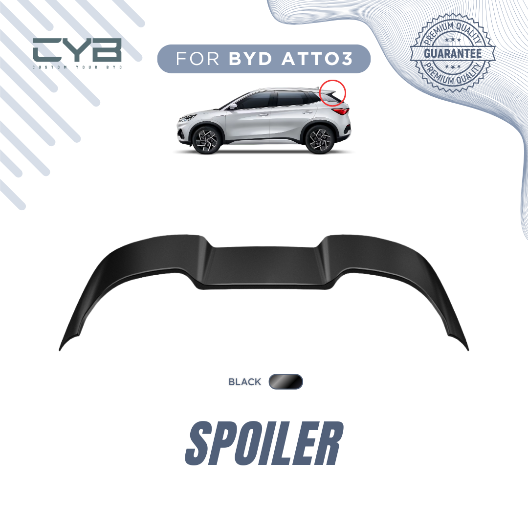 BYD Atto3 - Spoiler [Hitam] 2