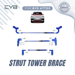 BYD Atto3 - Strut Tower Brace [Biru]